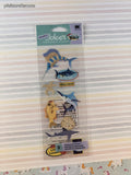 A Touch of Jolee's Boutique SHINY Seaside North 3-Dimensional Sticker Pack, New/Sealed
