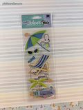 A Touch of Jolee's Boutique Sunbathing 3-Dimensional Sticker Pack, New/Sealed