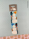 Vintage Mrs. Grossman's Build a Snowman SEALED Pack/3 Full Sticker Sheets