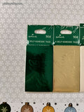 Vintage Hallmark Merry Christmas Miniature Self-Adhesive Tags Set/4 Packs, New & Sealed