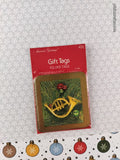 Vintage American Greetings Merry Christmas Folded Gift Tags, New & Sealed
