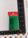 Vintage American Greetings Green Merry Christmas Folded Gift Tags, New & Sealed