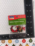 ArtMinds Holiday Collection Notions Decorative Buttons "Santa's Sleigh" NEW & SEALED