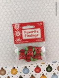 Favorite Findings Holiday Collection Notions Decorative Buttons "Christmas Owl" NEW & SEALED