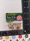 Dress It Up Holiday Collection Notions Decorative Buttons "A Choir of Angels" NEW & SEALED