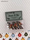 Dress It Up Holiday Collection Notions Decorative Buttons "Evergreen Reindeer" NEW & SEALED