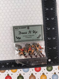 Dress It Up Holiday Collection Notions Decorative Buttons "Evergreen Reindeer" NEW & SEALED