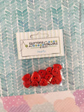 Buttons Galore and More Notions Decorative Buttons "Red Hearts" NEW & SEALED