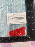 Buttons Galore and More Notions Decorative Buttons "Red Hearts" NEW & SEALED