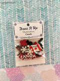 Dress It Up Destination Collection Notions Decorative Buttons "Canada" NEW & SEALED