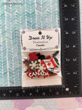 Dress It Up Destination Collection Notions Decorative Buttons "Canada" NEW & SEALED