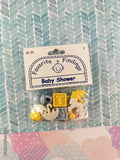 Favorite Findings Notions Decorative Buttons "Baby Shower" NEW & SEALED