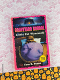 Vintage 1995 1st Printing Graveyard School: Little Pet Werewolf by Tom B. Stone Softcover