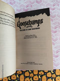 Vintage 1996 1st Printing Goosebumps Presents Welcome to Camp Nightmare TV Episode #3 Softcover, Like New