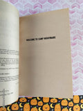 Vintage 1996 1st Printing Goosebumps Presents Welcome to Camp Nightmare TV Episode #3 Softcover, Like New