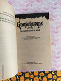 Vintage 1996 Goosebumps Presents The Cuckoo Clock of Doom TV Episode #2 Softcover, Like New