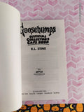 Vintage 1995 Goosebumps Official Collector's Caps Softcover, Like New *Book Only*