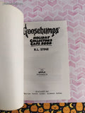 Vintage 1995 1st Printing Goosebumps Official Holiday Collector's Caps Softcover, Like New *Book Only*