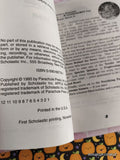 Vintage 1995 1st Printing Goosebumps Official Holiday Collector's Caps Softcover, Like New *Book Only*