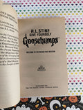 Vintage 1996 1st Printing Welcome to the Wicked Wax Museum #12 Give Yourself Goosebumps Softcover