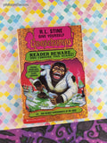 Vintage 1996 1st Printing The Deadly Experiments of Dr. Eeek #4 Give Yourself Goosebumps Softcover
