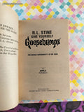 Vintage 1996 1st Printing The Deadly Experiments of Dr. Eeek #4 Give Yourself Goosebumps Softcover