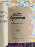 Vintage 1996 1st Printing The Deadly Experiments of Dr. Eeek #4 Give Yourself Goosebumps Softcover