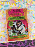 Vintage 1996 1st Printing The Deadly Experiments of Dr. Eeek #4 Give Yourself Goosebumps Softcover