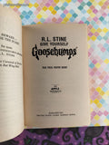 Vintage 1995 1st Printing Tick Tock, You're Dead! #2 Give Yourself Goosebumps Softcover