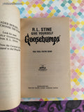 Vintage 1995 1st Printing Tick Tock, You're Dead! #2 Give Yourself Goosebumps Softcover, Like New