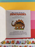 Vintage 1993 My Little Book of Dinosaurs Golden Miniature Softcover, Like New