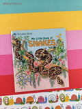 Vintage 1993 My Little Book of Snakes Golden Miniature Softcover