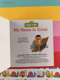 Vintage 1992 Sesame Street My Name is Ernie Golden Little Look-Look Miniature Softcover