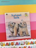 Vintage 1992 Animal Talk Golden Little Look-Look Miniature Softcover