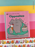 Vintage 1995 Opposites My First Golden Board Book Miniature Hardcover