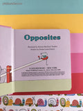 Vintage 1995 Opposites My First Golden Board Book Miniature Hardcover