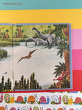 Vintage 1973 My Little Book of Dinosaurs Golden Tell-a-Tale Miniature Hardcover