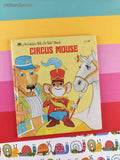 Vintage 1986 Circus Mouse Golden Tell-a-Tale Miniature Hardcover