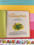 Vintage 1991 The Evening Walk Golden Tell-a-Tale Miniature Hardcover