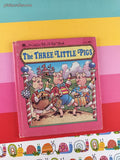 Vintage 1986 The Three Little Pigs Golden Tell-a-Tale Miniature Hardcover