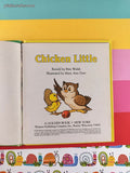 Vintage 1990 1st Printing Chicken Little Golden Tell-a-Tale Miniature Hardcover