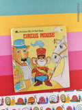 Vintage 1986 Circus Mouse Golden Tell-a-Tale Miniature Hardcover