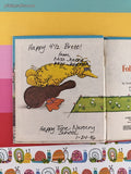 Vintage 1991 Sesame Street: Big Bird Follows the Signs Golden Tell-a-Tale Miniature Hardcover
