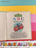 Vintage 1986 Sesame Street: ABC Golden Tell-a-Tale Miniature Hardcover