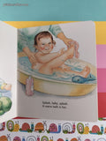 Vintage 1995 Bedtime for Baby Golden Board Book Miniature Hardcover