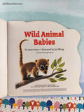 Vintage 1969 1st Printing Wild Animal Babies Golden Super Shape Softcover