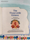 Vintage 1987 The Three Little Kittens Golden Super Shape Softcover