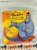 Vintage 1993 Disney's Aladdin the Genie's Tale Golden Books Softcover