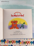 Vintage 1992 Jim Henson Muppet Kids in I'm Mad at You! Golden Look-Look Softcover, Like New