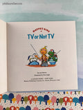 Vintage 1992 Jim Henson Muppet Kids in TV or Not TV Golden Look-Look Softcover, Like New